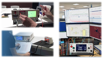 Elektrische Sicherheit: Hochspannungs­prüfung, Leckstrom Test , Temperatur Test